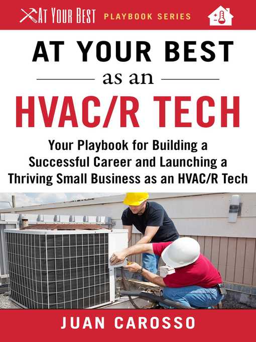 Title details for At Your Best as an HVAC/R Tech by Juan Carosso - Available